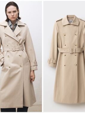 MANGO Trench Coat